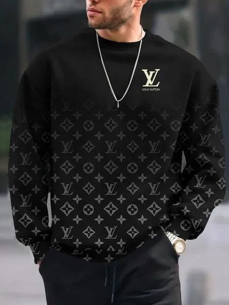 Louis Vuitton Monogram Sweatshirt Luxe Statement Piece