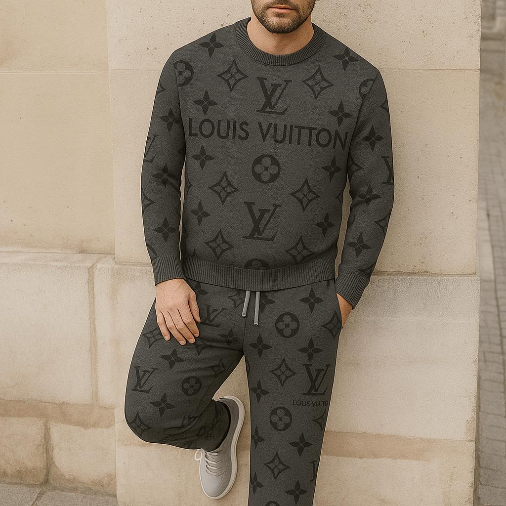 Louis Vuitton Monogram Tracksuit Set in Luxe Black
