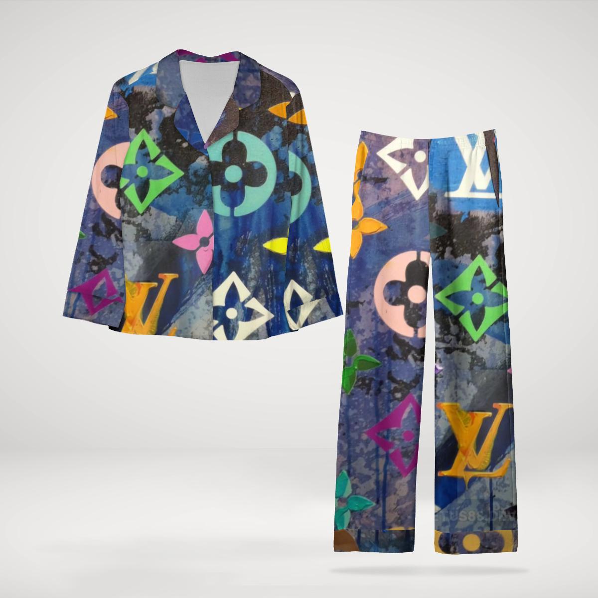 Louis Vuitton Multicolor Statement Loungewear Set