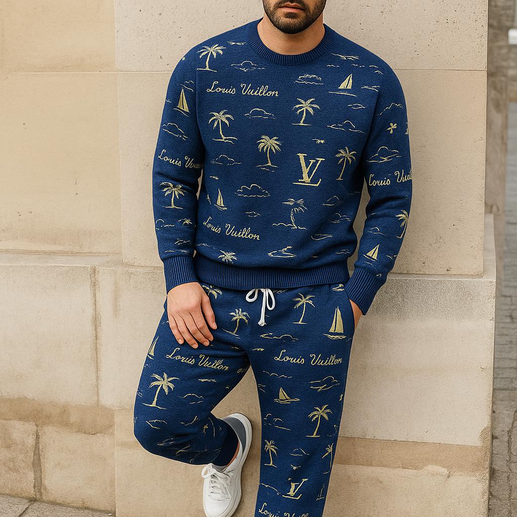Louis Vuitton Nautical Icons Sweater And Pants Set