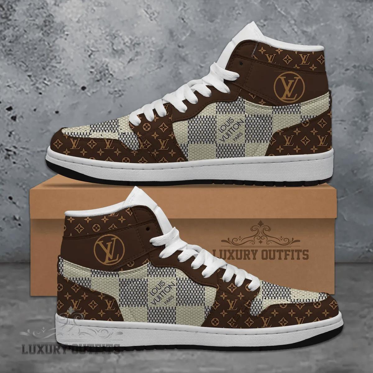 Louis Vuitton Patchwork Air Jordan 1 High