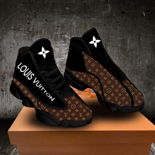 Louis Vuitton Premium Jordan 13 High Top Sneaker