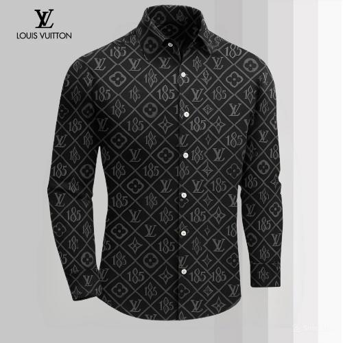 Louis Vuitton Statement Black Long Sleeves Shirt