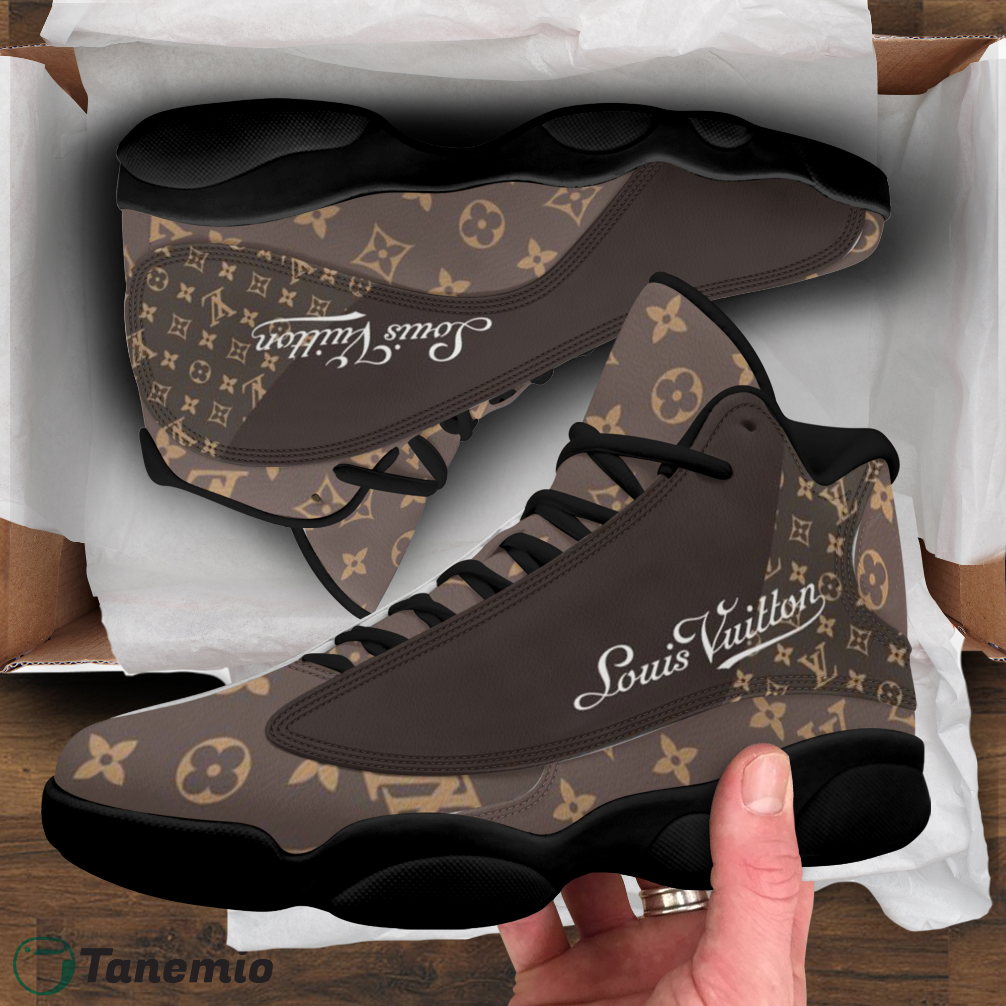 Louis Vuitton Statement Edition Jordan 13 Sneaker
