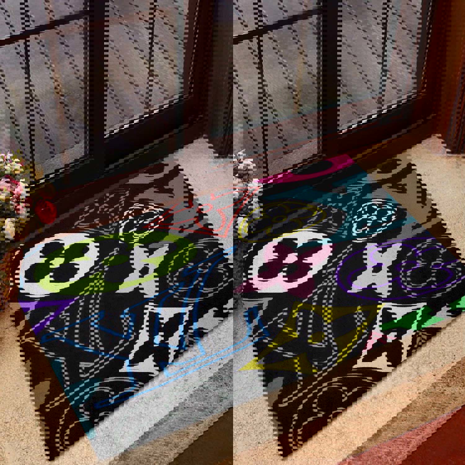 Louis Vuitton Statement Fleece Doormat Bold Edgy Design