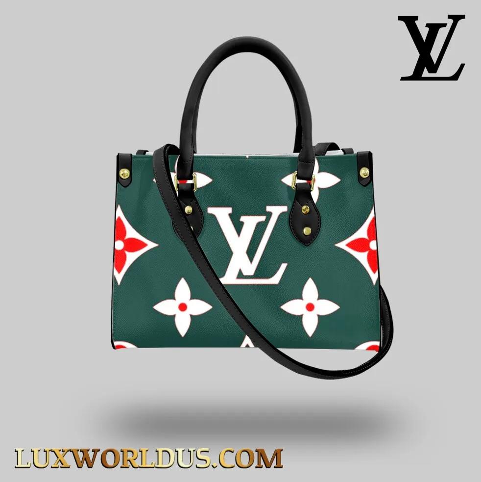 Louis Vuitton Statement Green Handbag Iconic Style