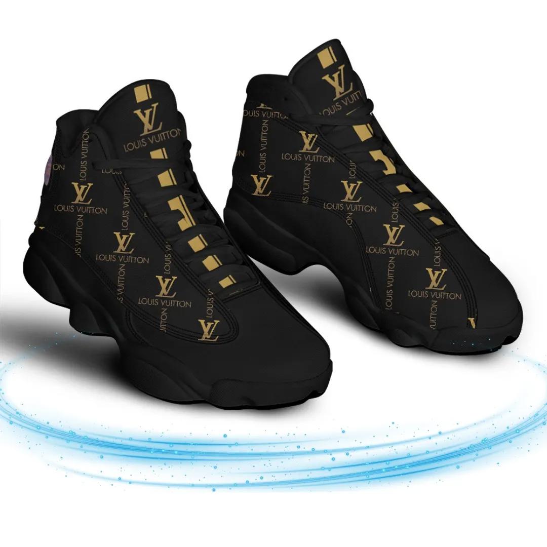 Louis Vuitton Statement Jordan 13 Sneaker – Modern Luxury Lifestyle Ad