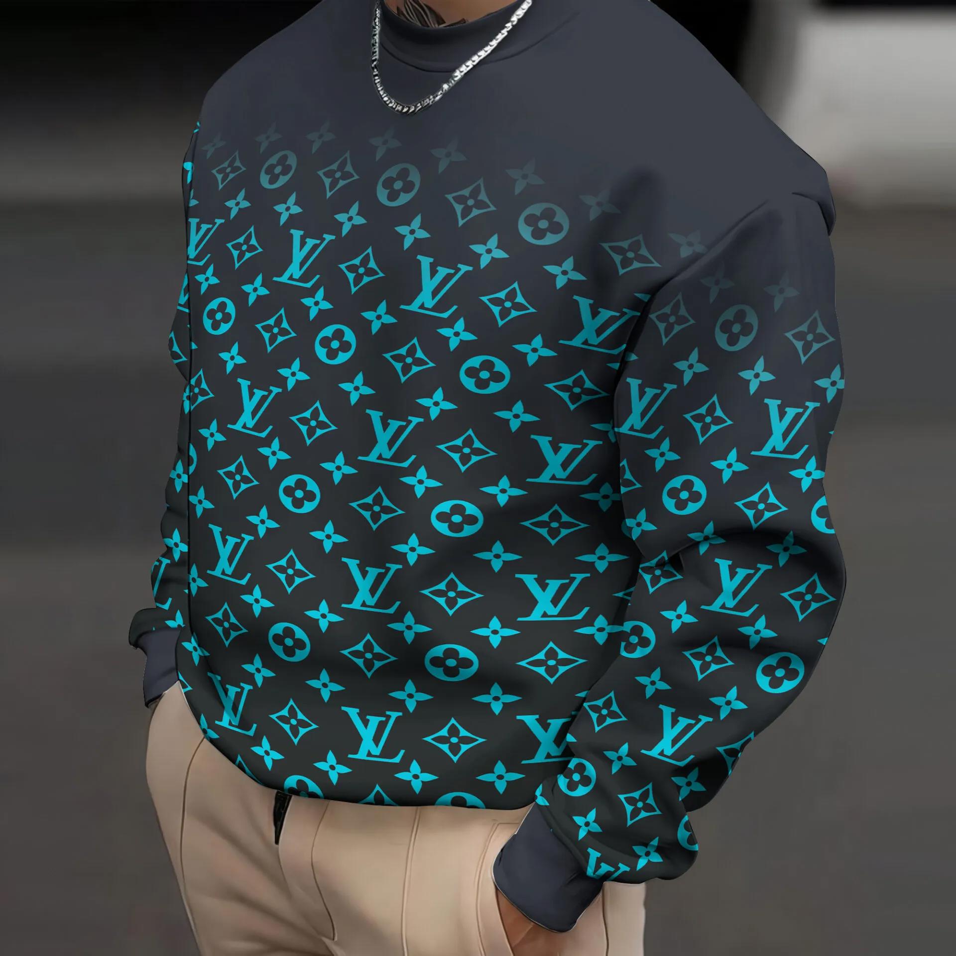 Louis Vuitton Statement Monogram Crewneck Sweater