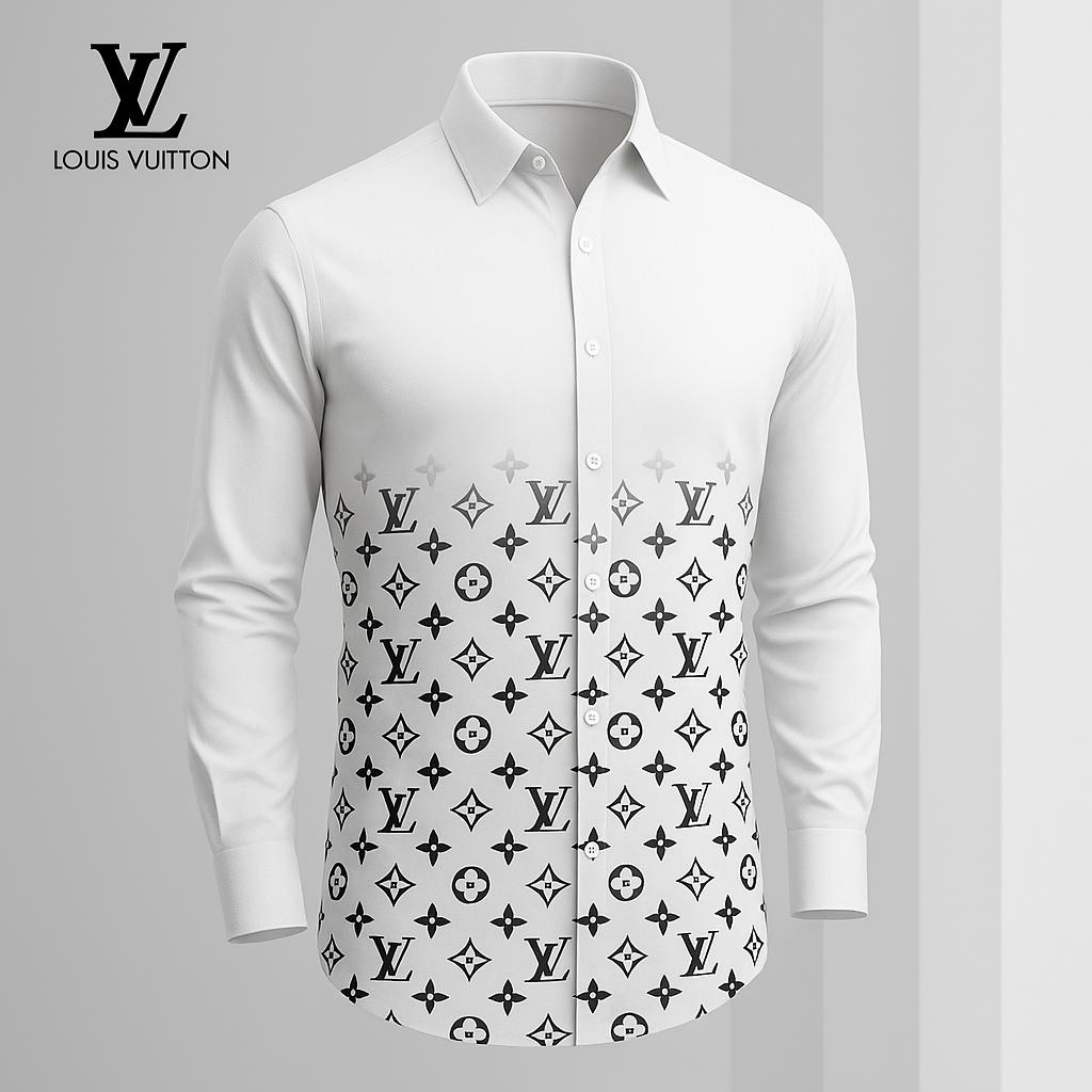 Louis Vuitton Statement Monogram Long Sleeves Shirt