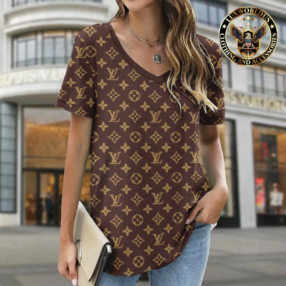 Louis Vuitton Statement Monogram T-Shirt and Luxury Lifestyle Ad