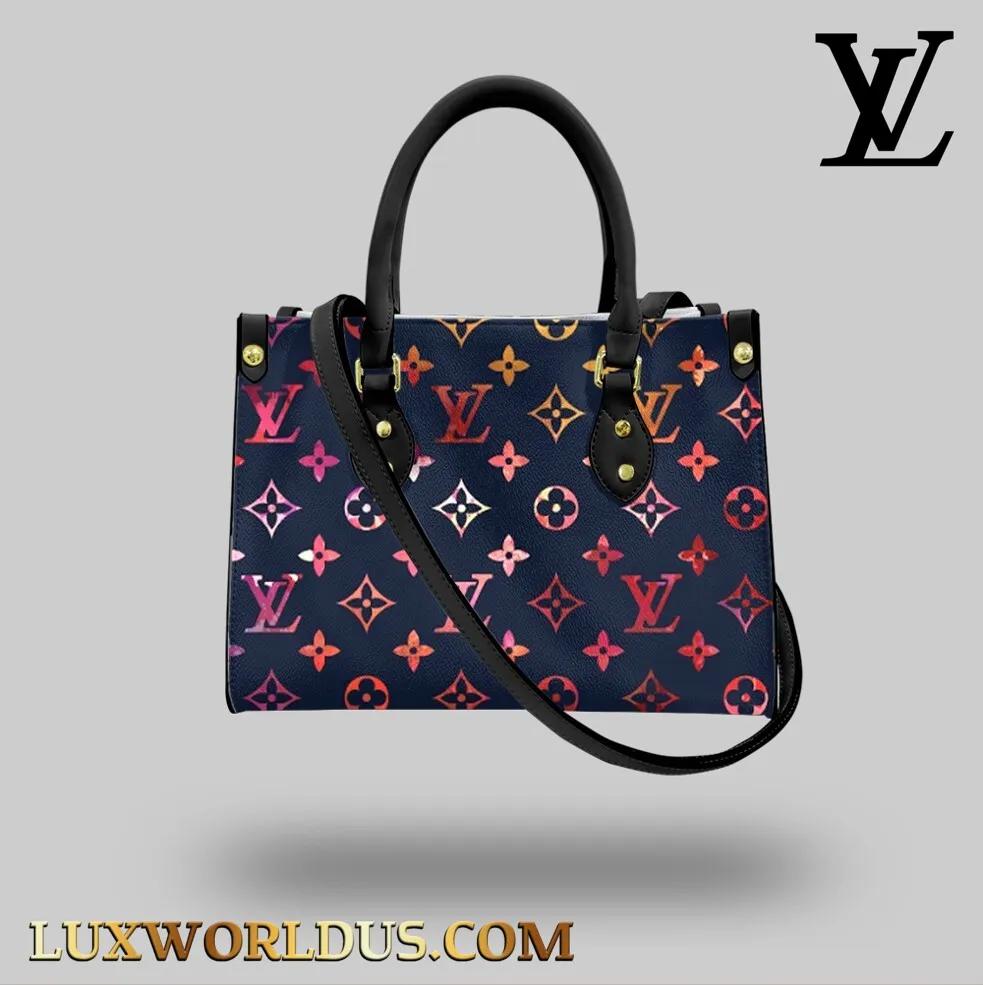 Louis Vuitton Statement Monogram Tote Bag Bold in Midnight Blue