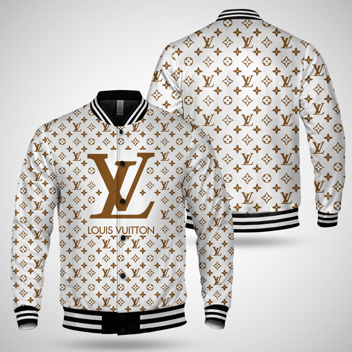 Louis Vuitton Statement Monogram Varsity Jacket