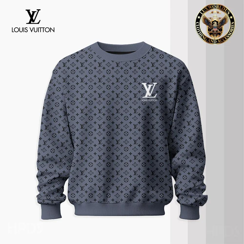 Louis Vuitton Statement Monogrammed Sweatshirt