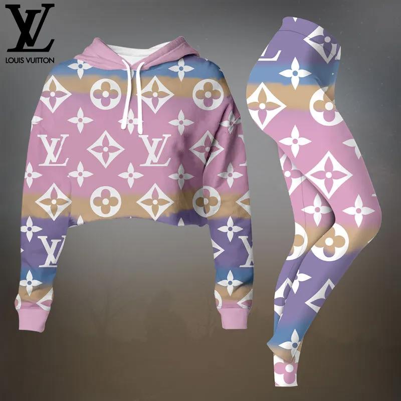 Louis Vuitton Statement Piece Pastel Gradient Jumpsuit