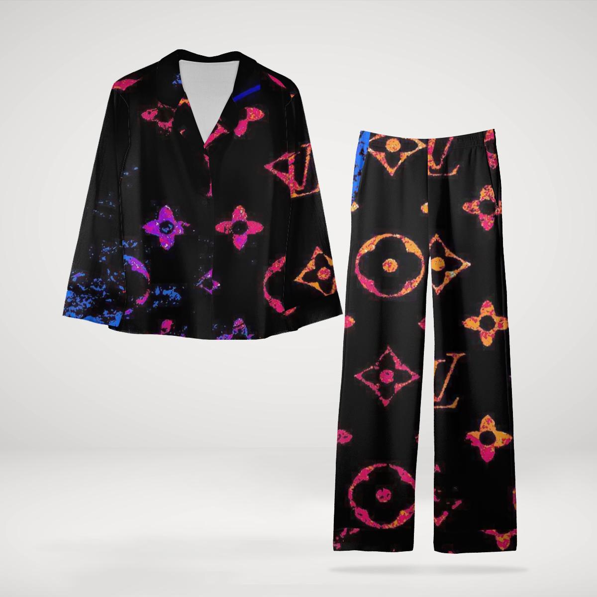 Louis Vuitton Statement Sleepwear Ensemble