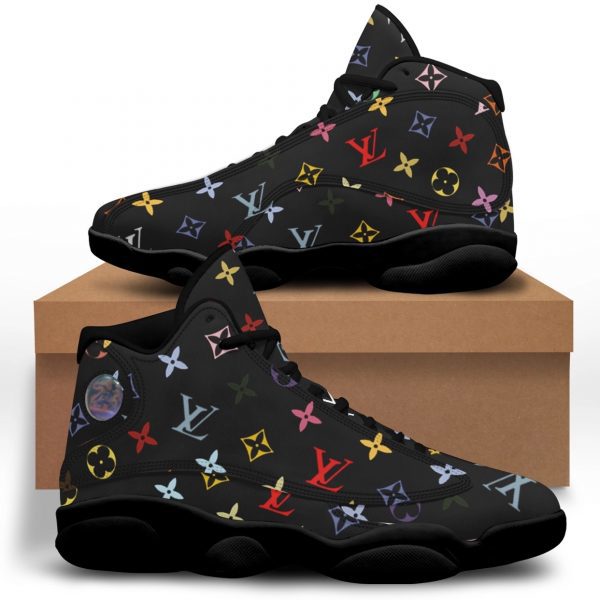 Louis Vuitton Statement Sneaker Jordan 13 High Top Luxury Branding