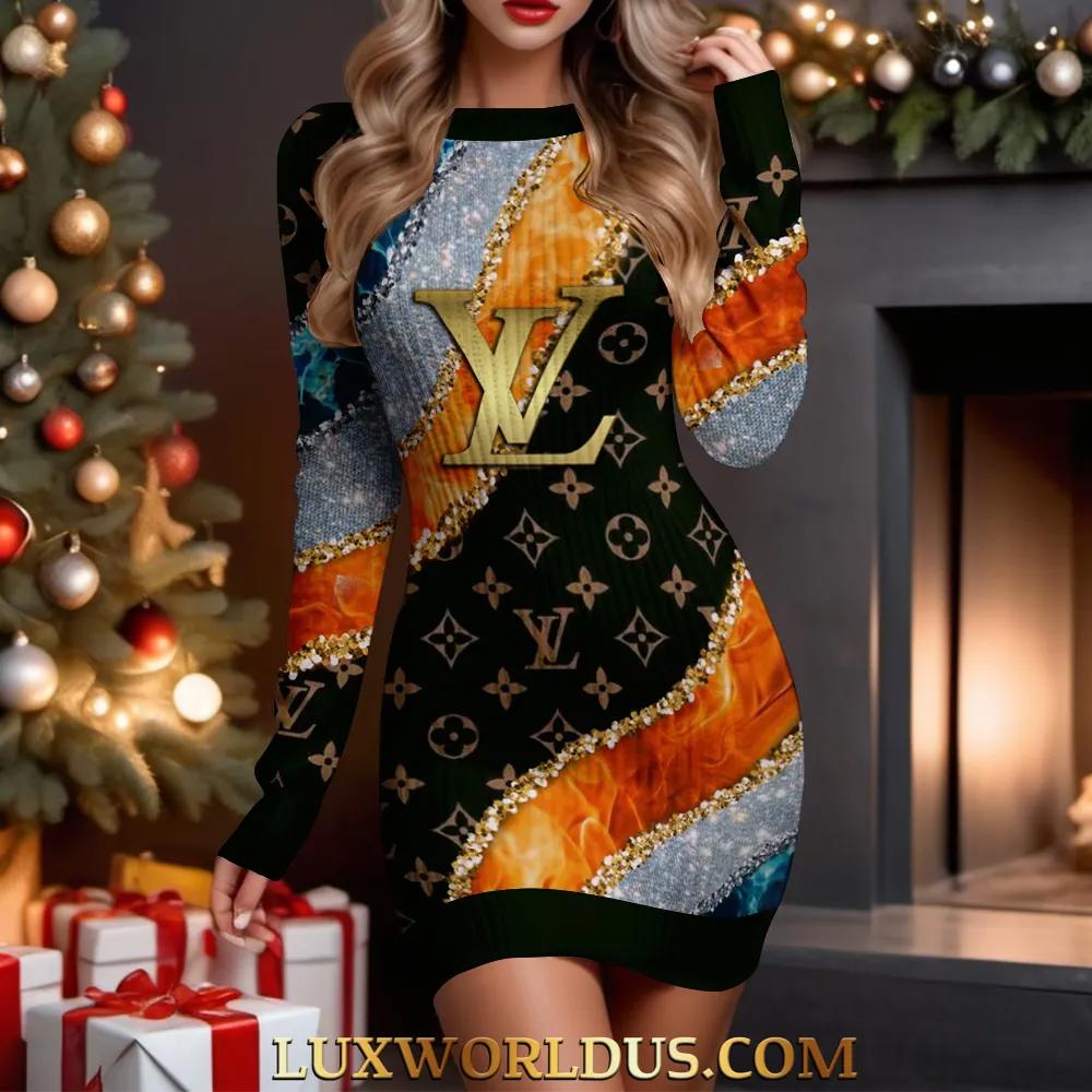 Louis Vuitton Statement Sweater Dress