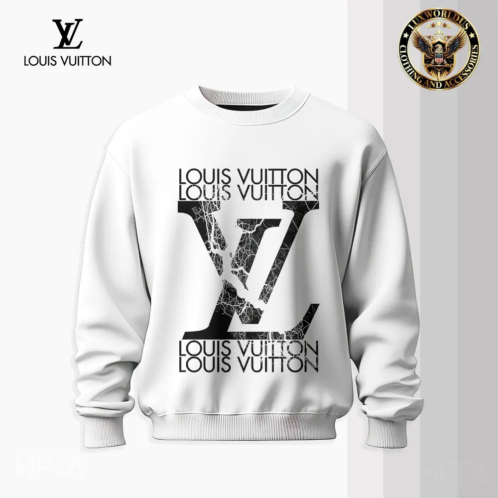 Louis Vuitton Statement Sweatshirt Edgy Iconic Fashion