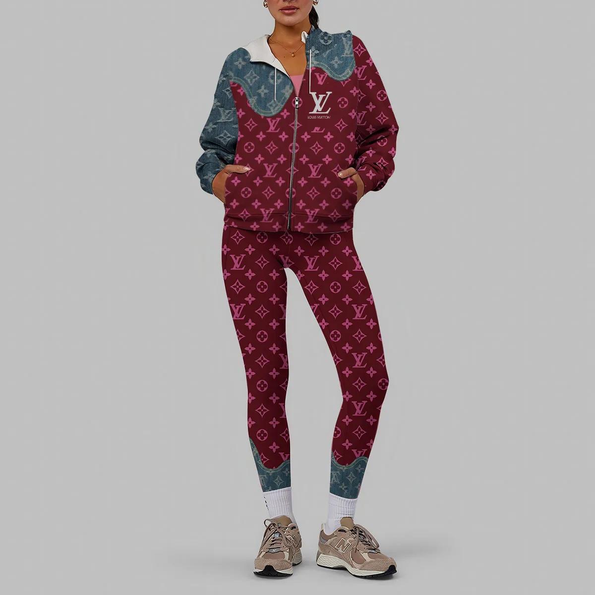 Louis Vuitton Statement Tracksuit Bold Urban Lifestyle Ad