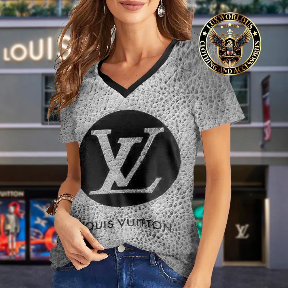 Louis Vuitton Textured Luxe T-Shirt