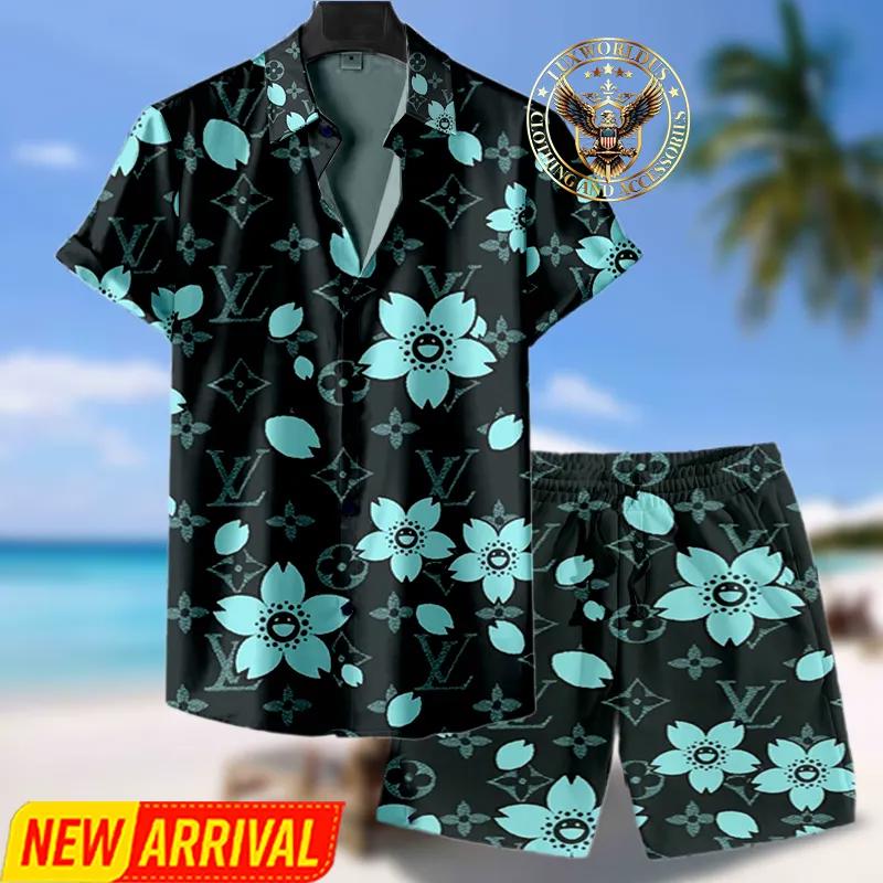 Louis Vuitton Turquoise Blossoms Set