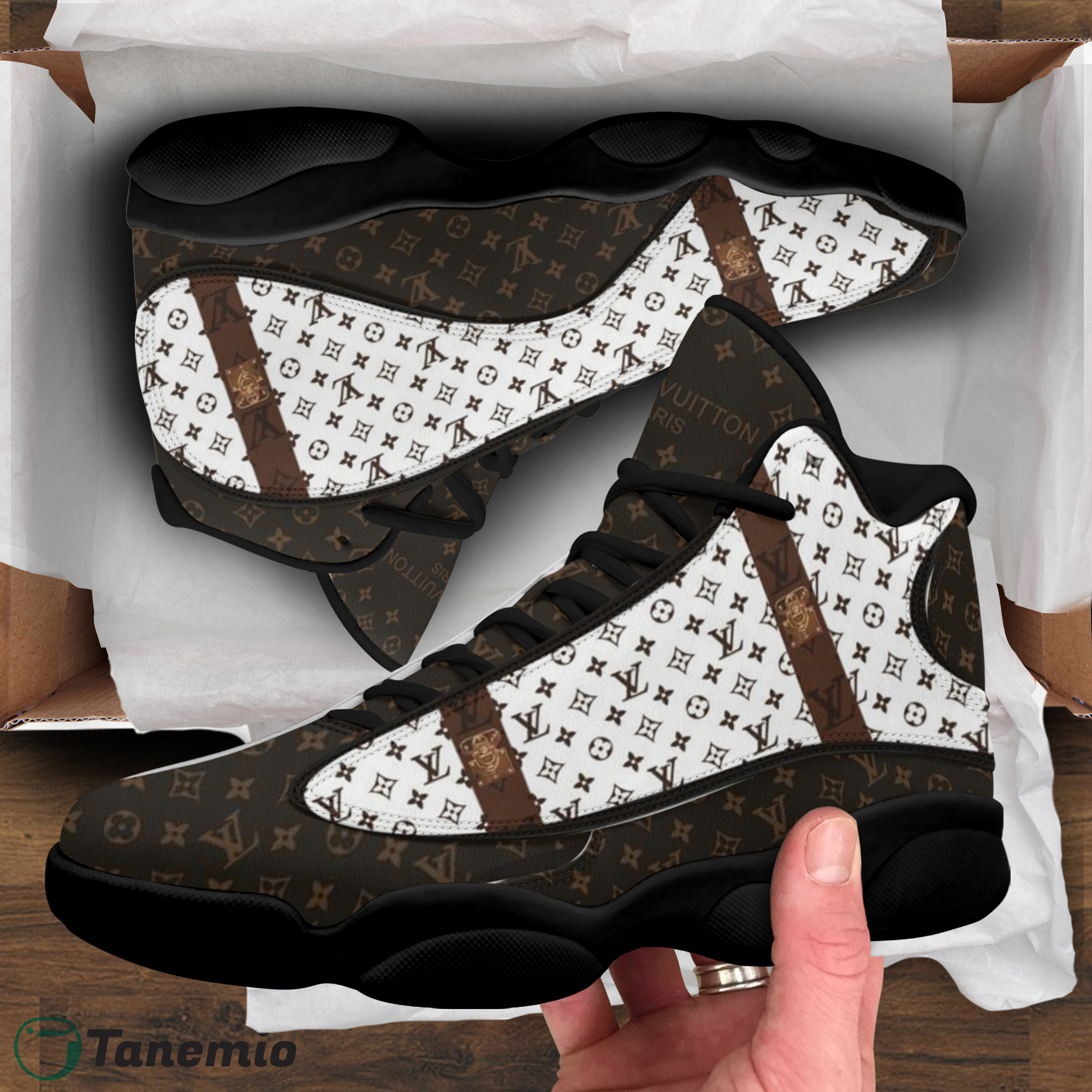 Louis Vuitton x Air Jordan 13 Sneaker – Luxe Monogram and Suede
