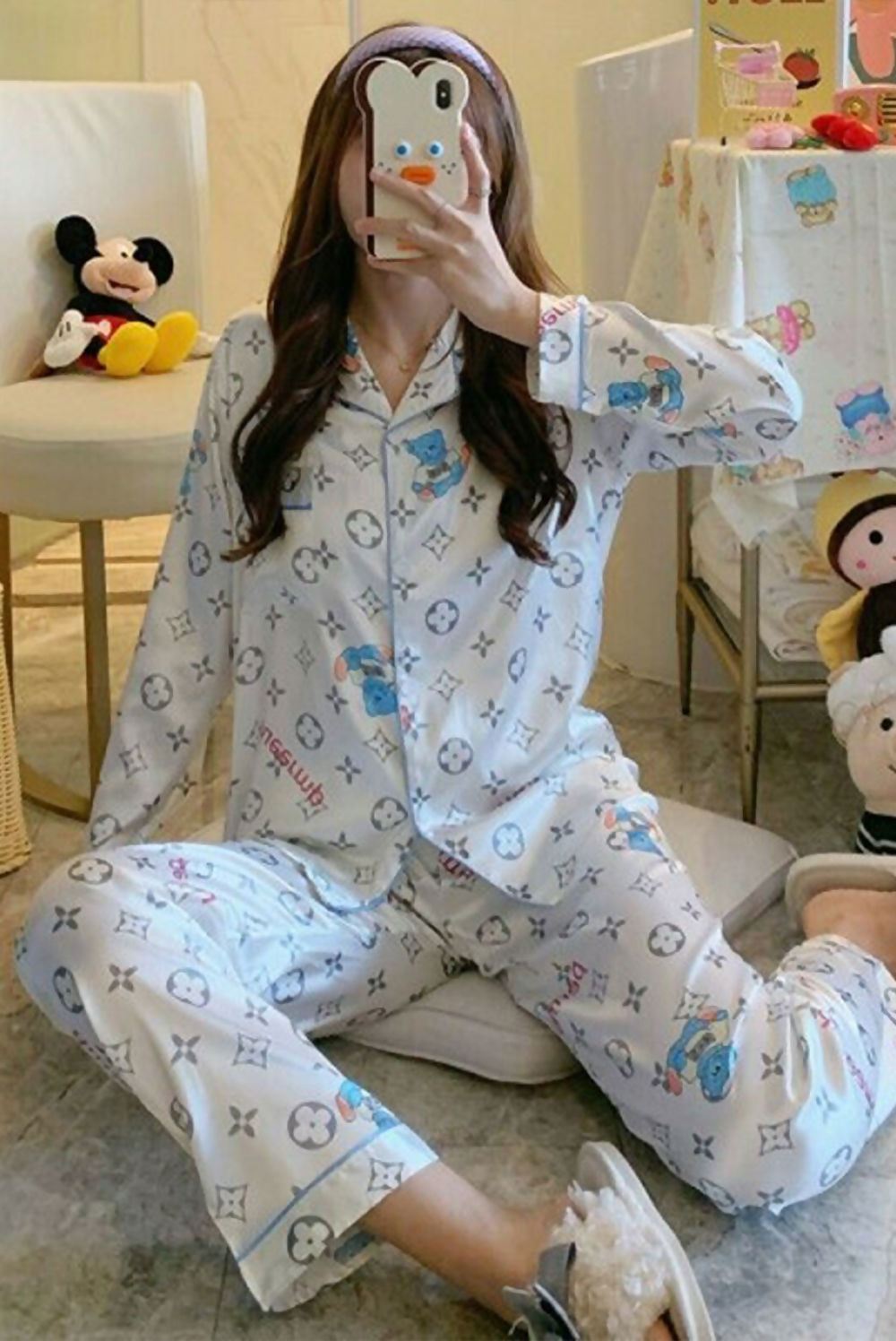 Louis Vuitton x Hello Kitty Sleepwear Set