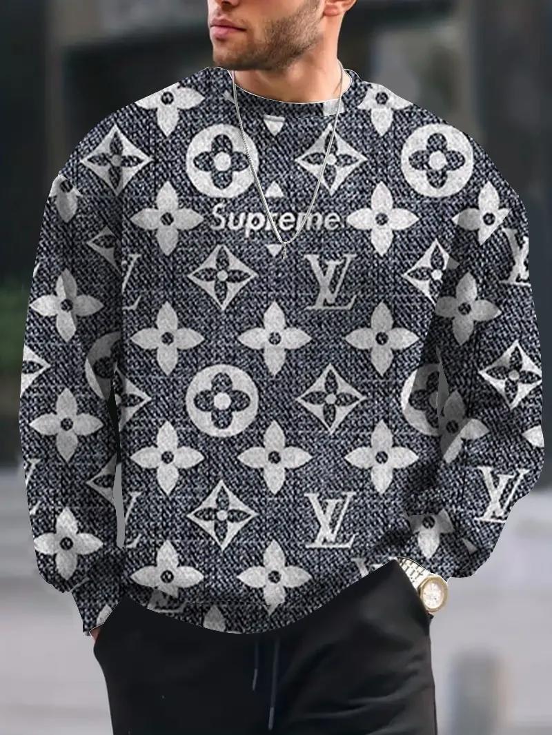 Louis Vuitton x Supreme Monogram Sweater Bold Statement Piece