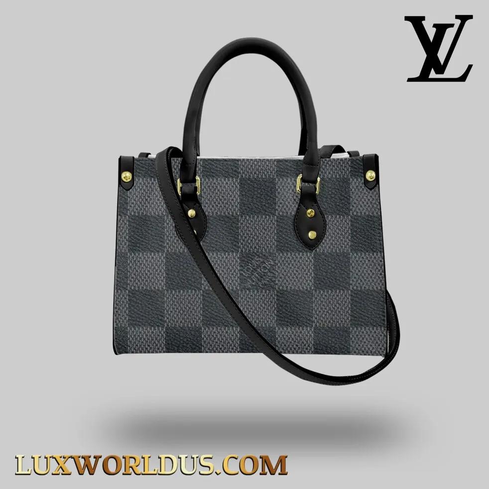 Louis Vuitton's Iconic Monogram Checkered Handbag