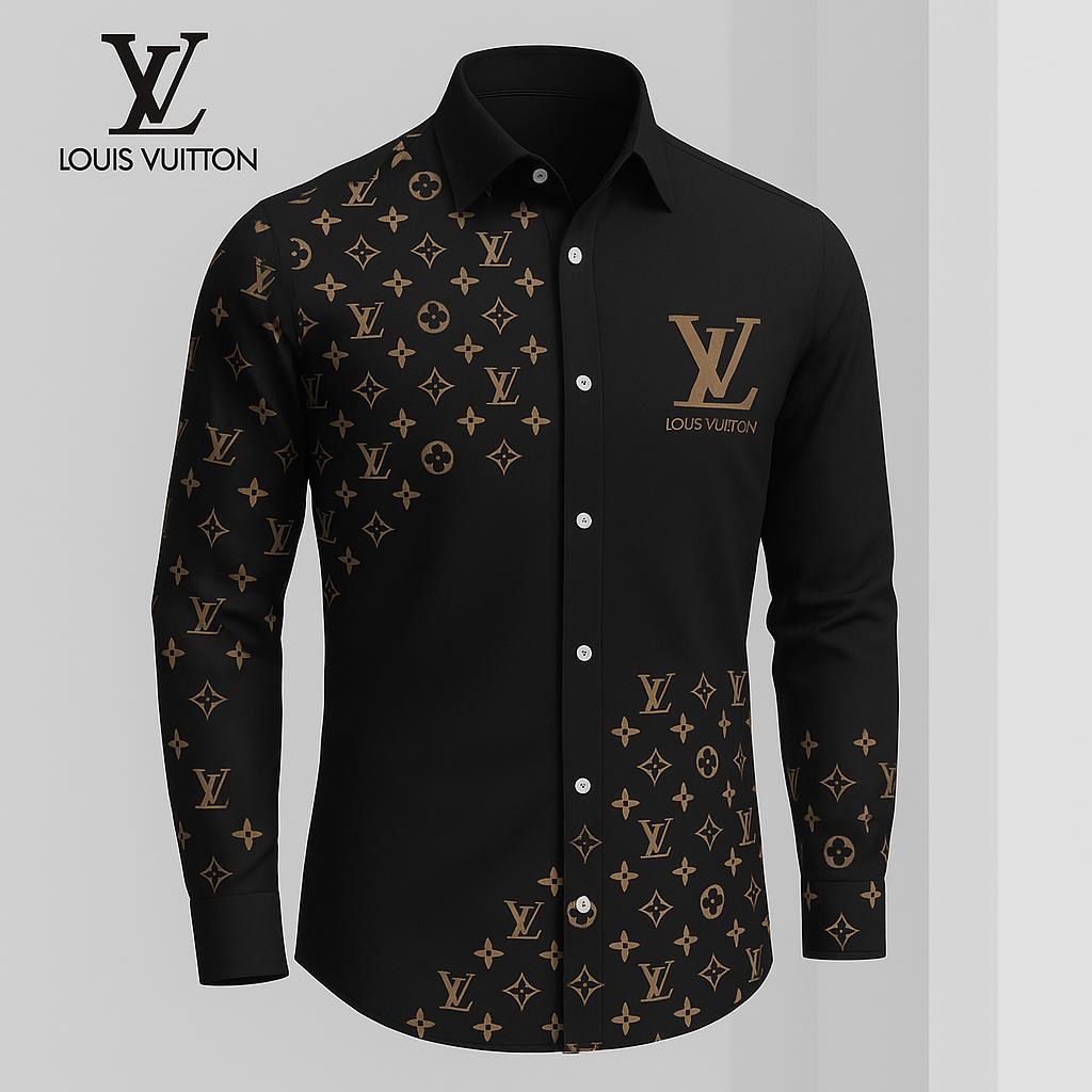 Louis Vuitton's Iconic Monogram Long Sleeves Shirt