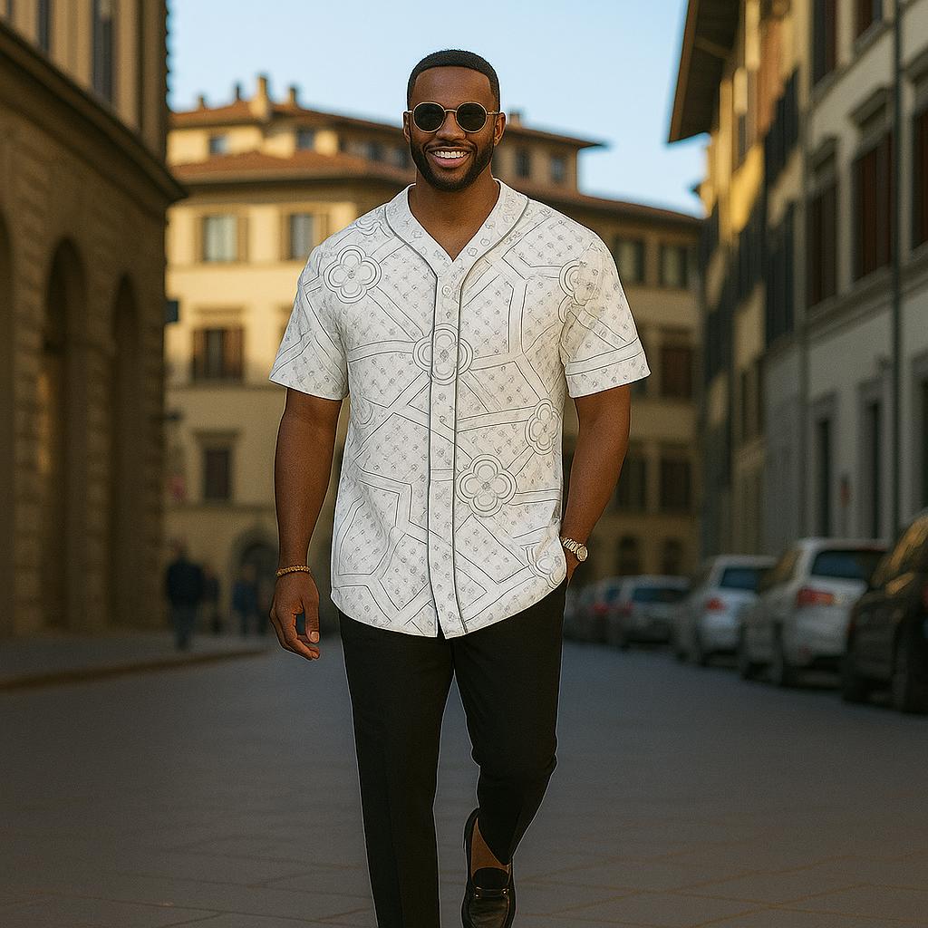 Louis Vuitton's Limited Edition Monogram Baseball Jersey