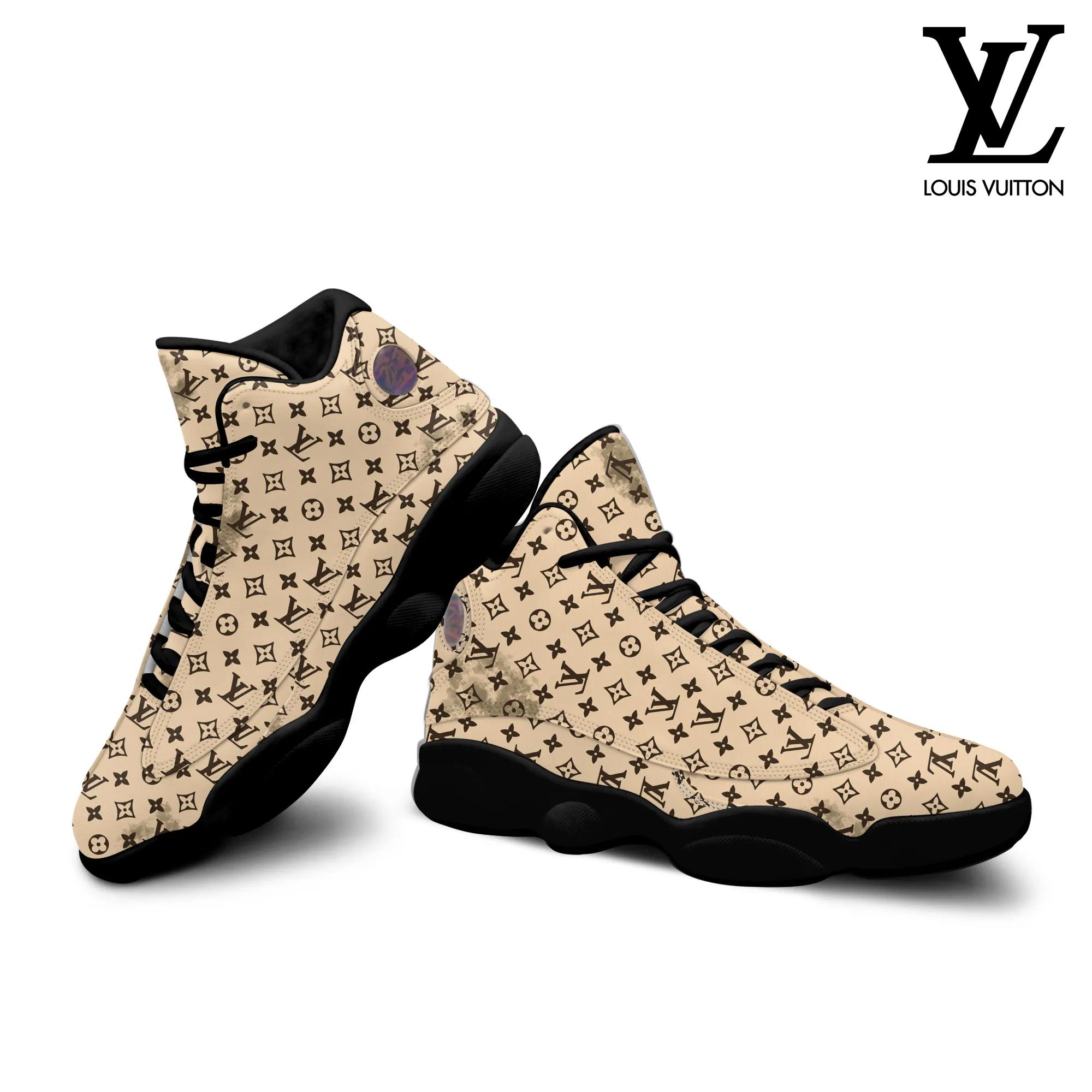Louis Vuitton's Statement Jordan 13 Sneaker Luxury High Top