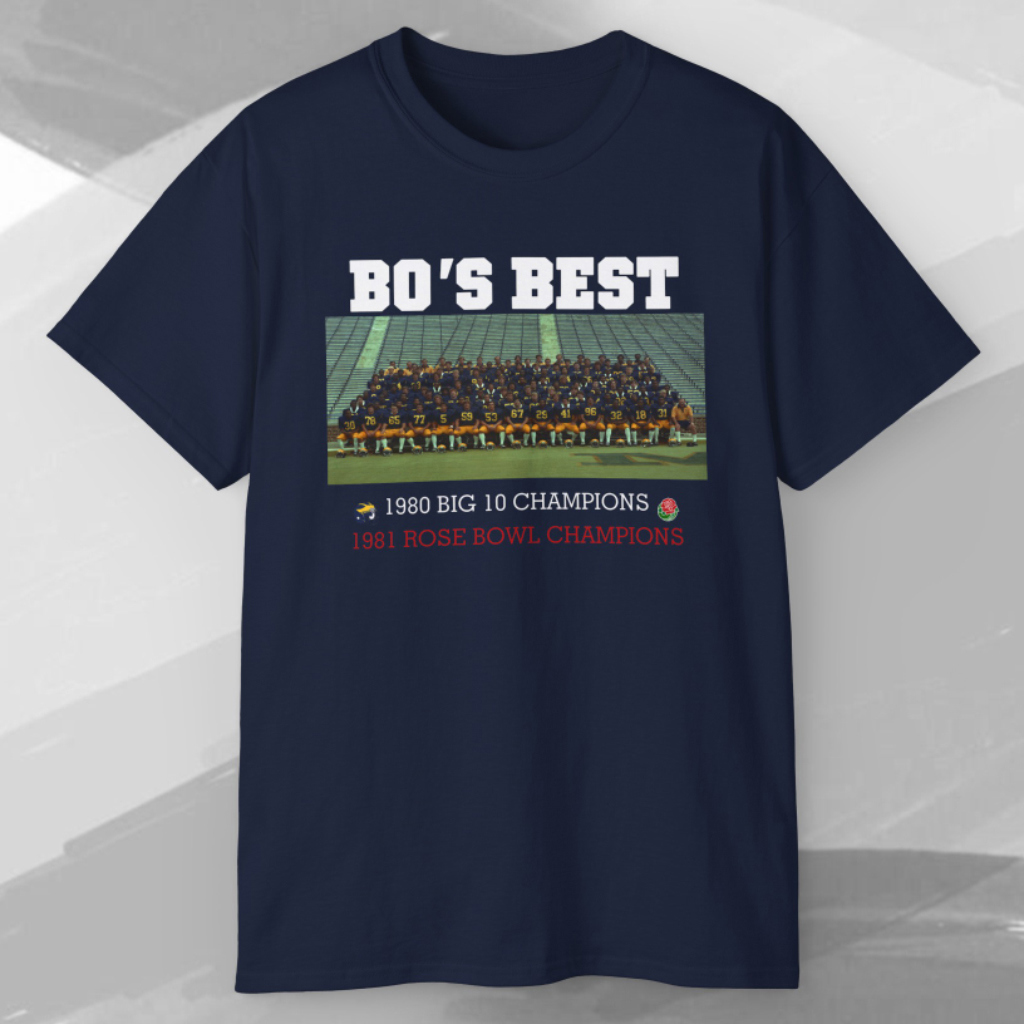 Luxe Navy Bo's Best T-Shirt 3D