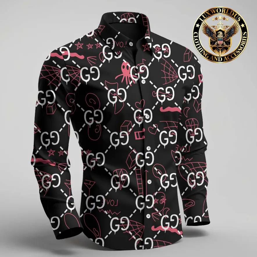 Luxury GG Iconic Statement Shirt for Collectors