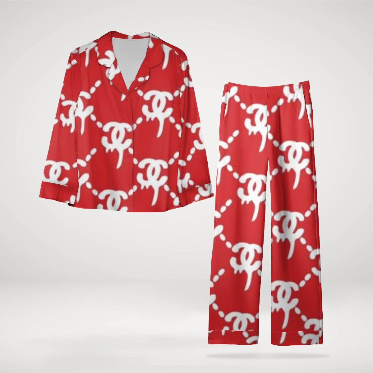 Luxury Iconic Designer Pajama Set for Collectors
