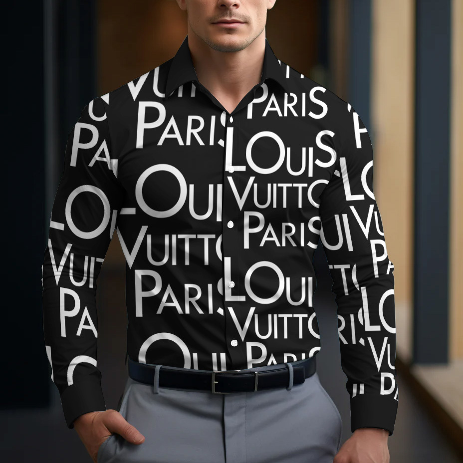 Luxury Long Sleeve Button Shirt CCY-DRG0000250415