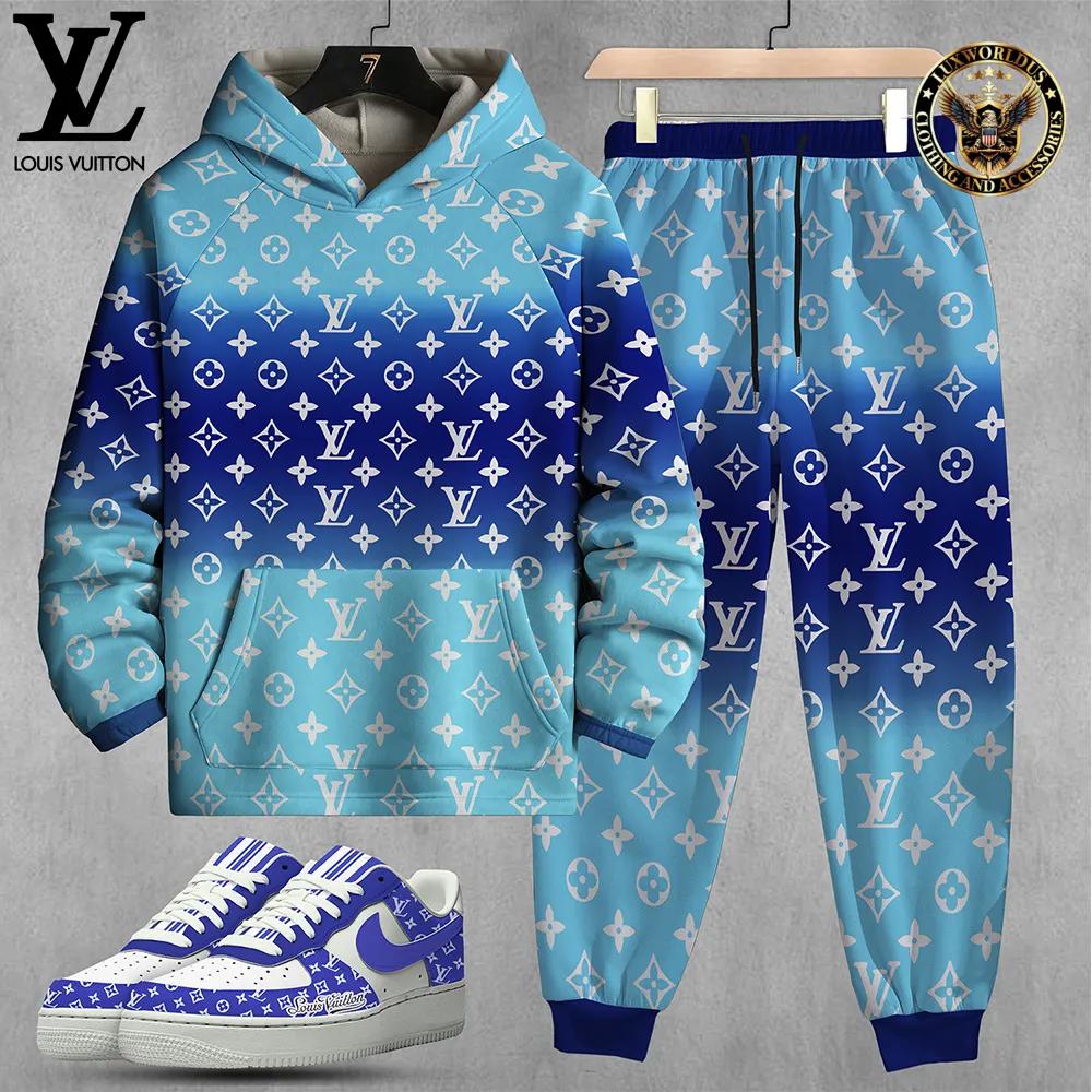 LV | Luxury Limited Edition Tracksuits Set & AF1 SET005-HCH-181025