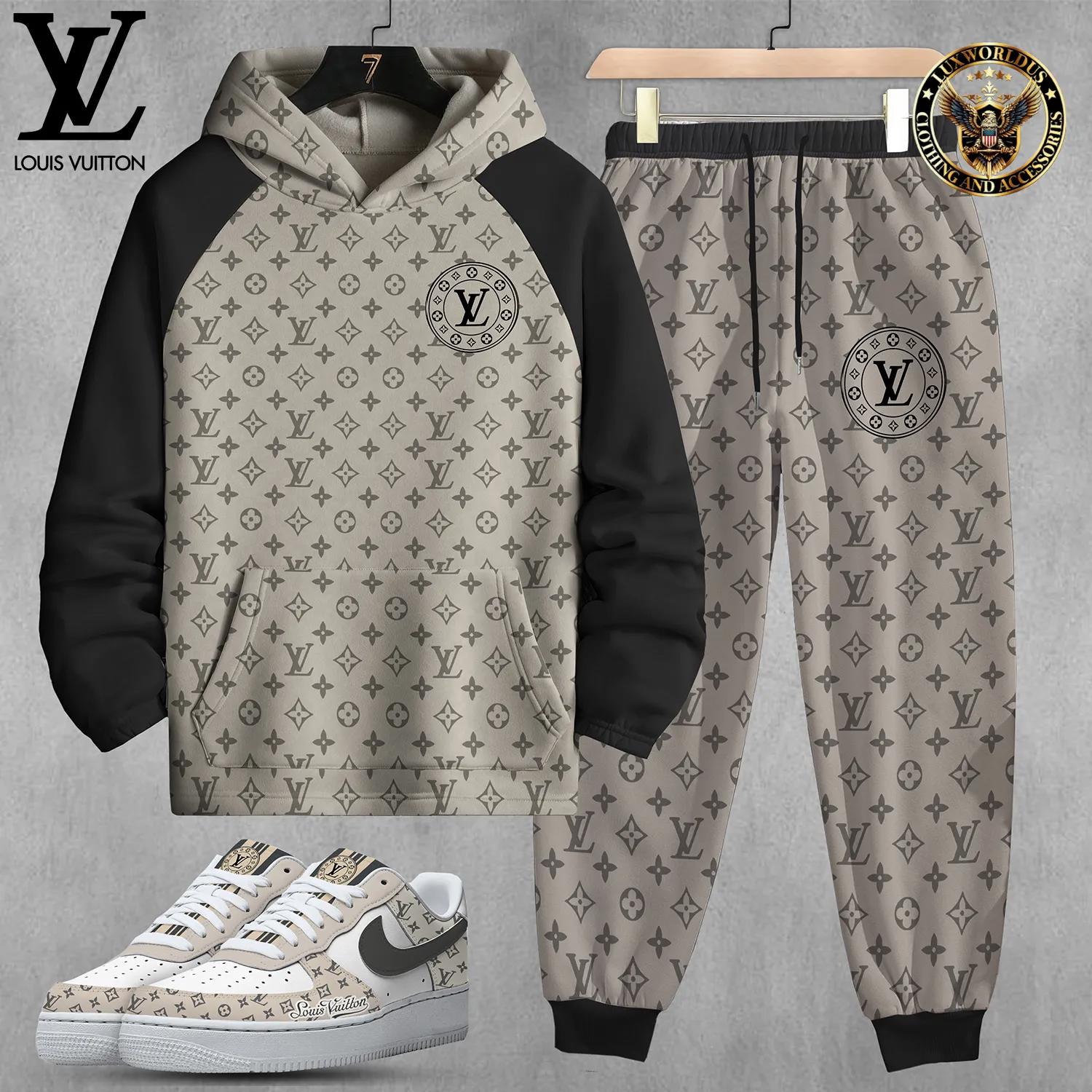 LV | Luxury Limited Edition Tracksuits Set & AF1 SET006-HCH-181025