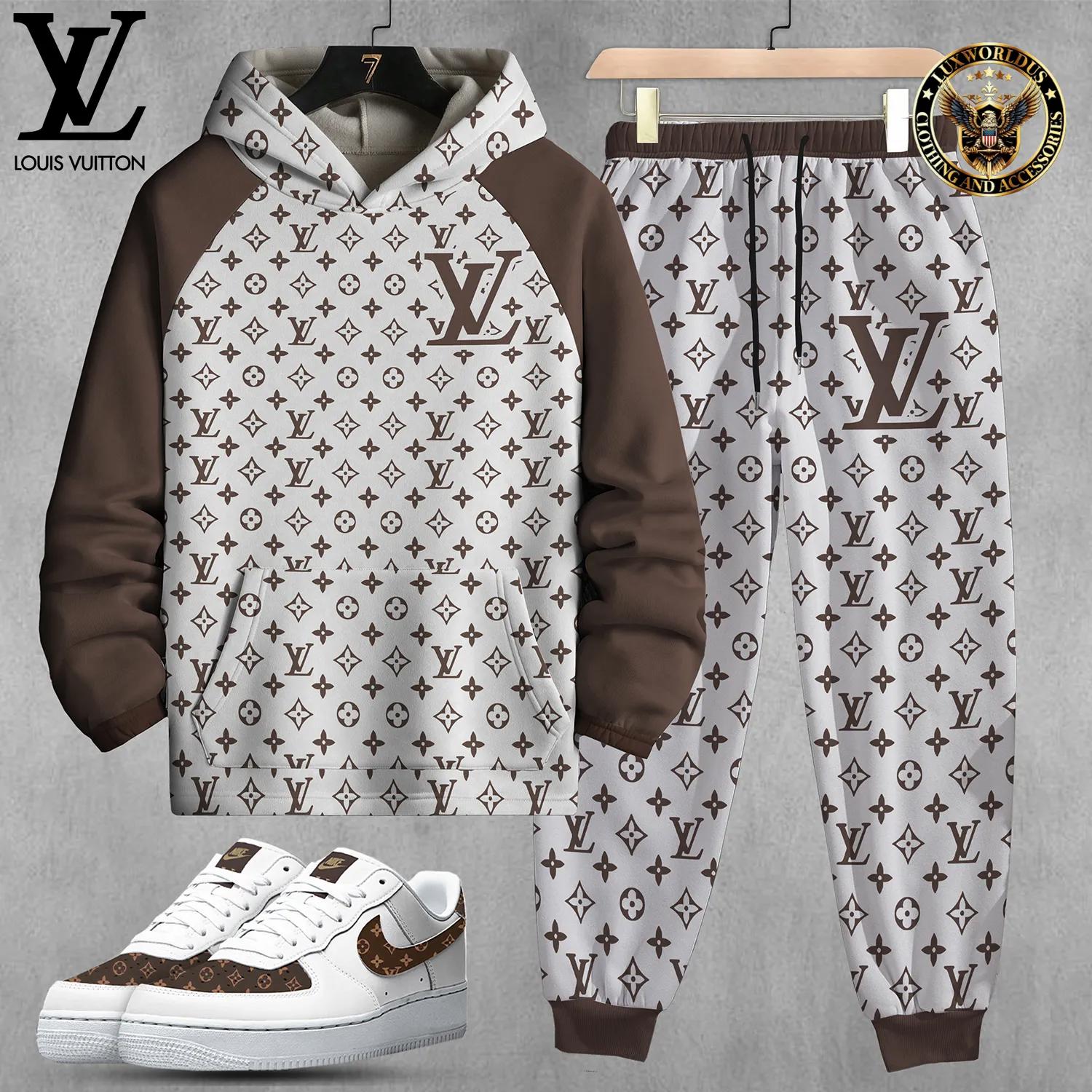 LV | Luxury Limited Edition Tracksuits Set & AF1 SET007-HCH-181025