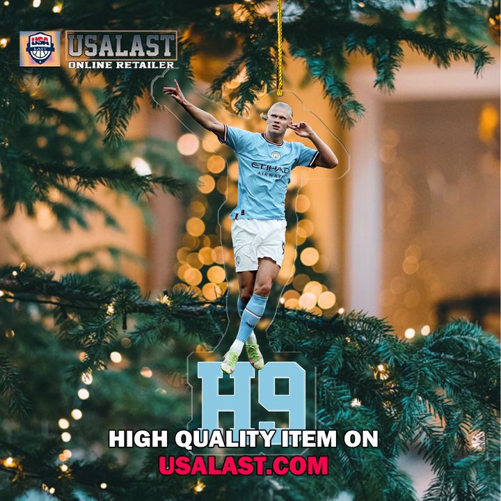 Manchester City Jersey Ornament | Premium Statement Piece