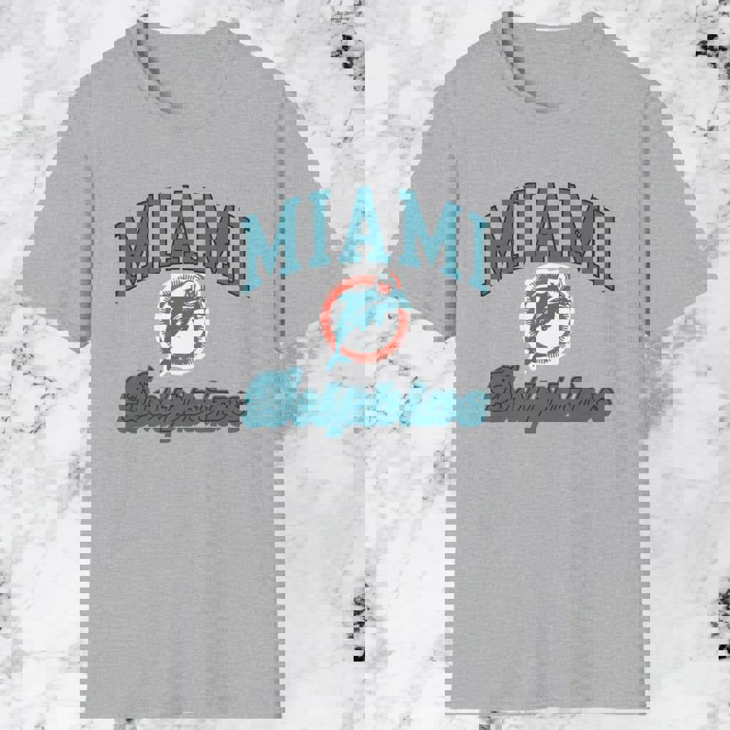 Miami Dolphins Statement T-Shirt 3D Exclusive Collector's Piece