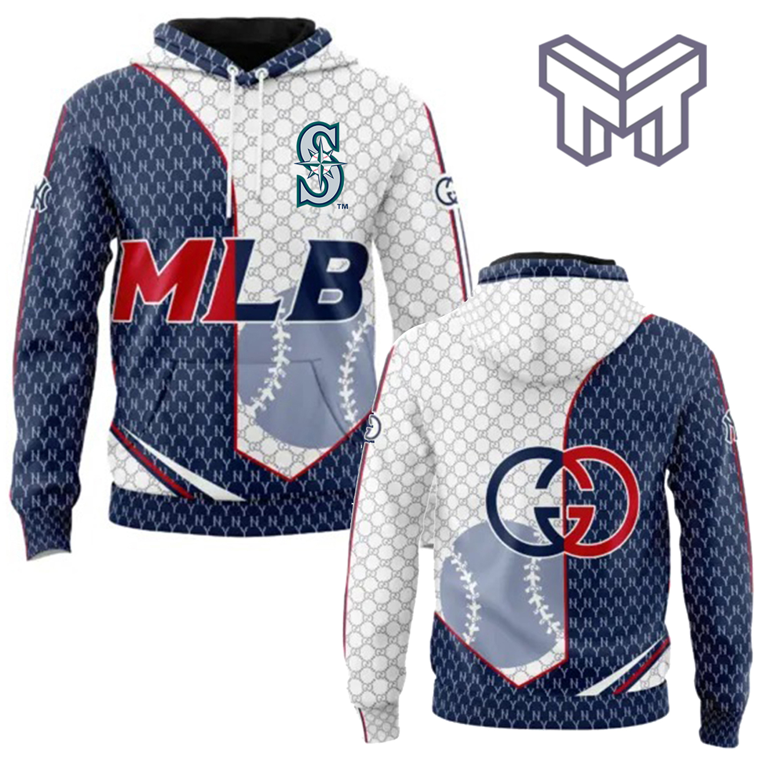 MLB Statement Hoodie 3D Exclusive Designer Edition