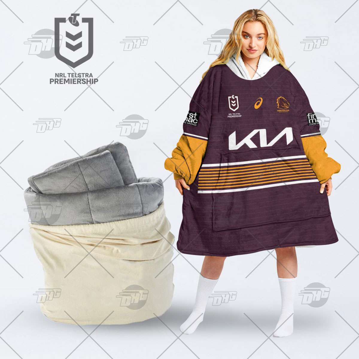 Oodie Cozy Stadium Blanket | Premium Football Jersey Style