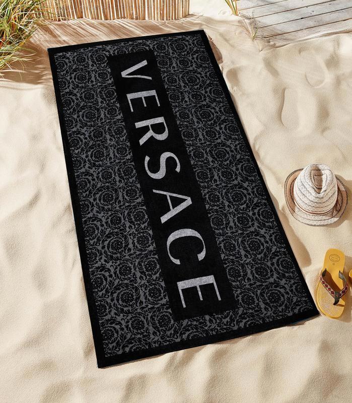 Oversized Black Beach Towel Minimalist Vintage Collector 2025