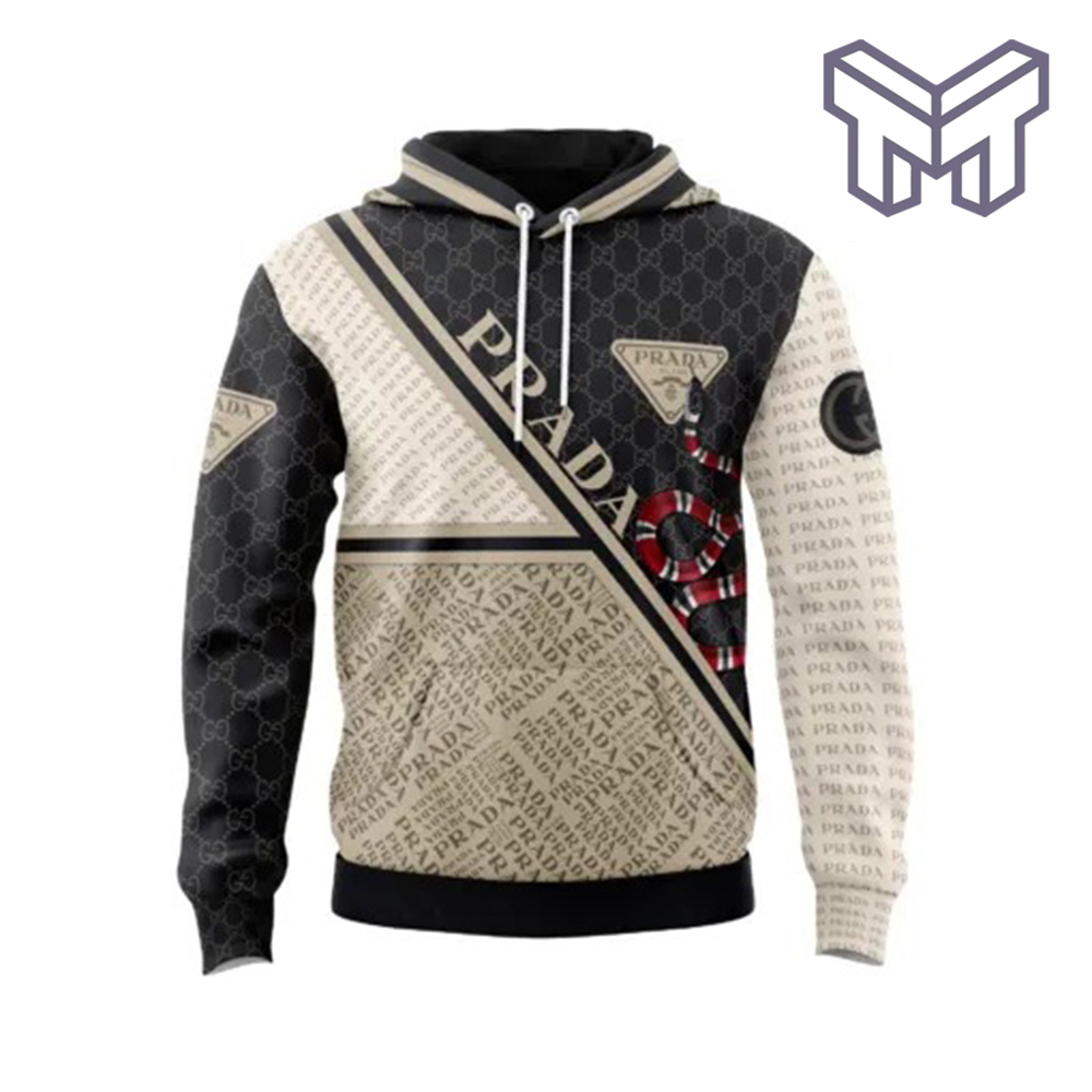 Prada Bold Textured Hoodie 3D Premium Luxe Gift Ready