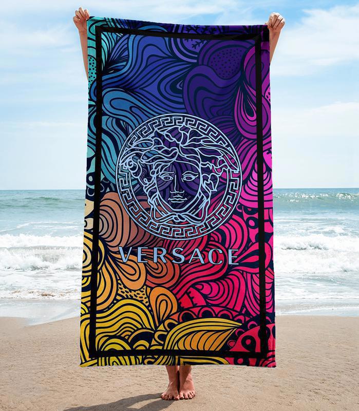 Psychedelic Medusa Towel Graphic Fan Gear Throwback 2025