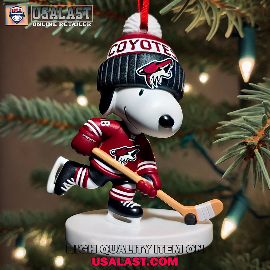 Red Jersey Hockey Player Ornament by Usalast