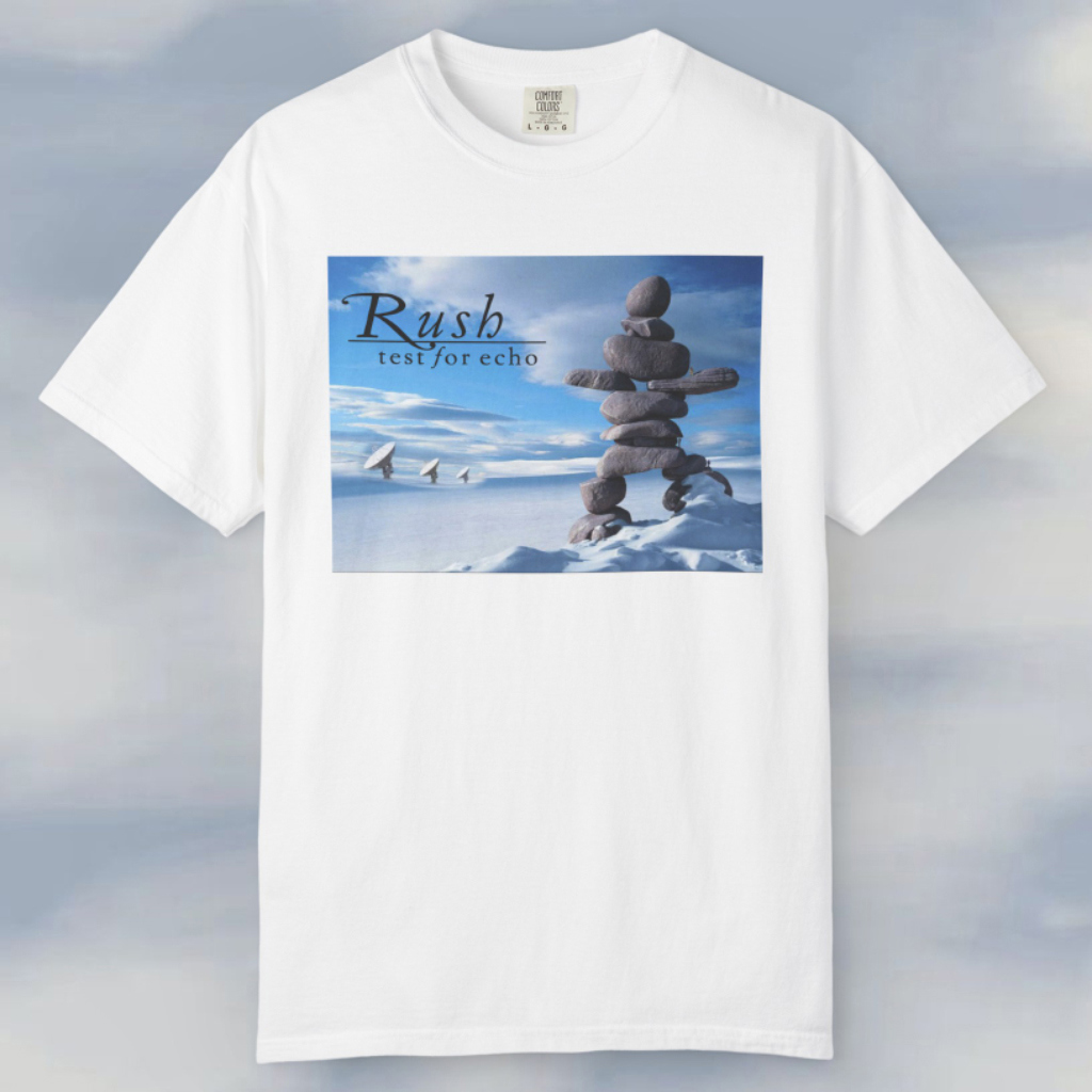 Rush Test for Echo T-Shirt 3D Bold Statement Tee
