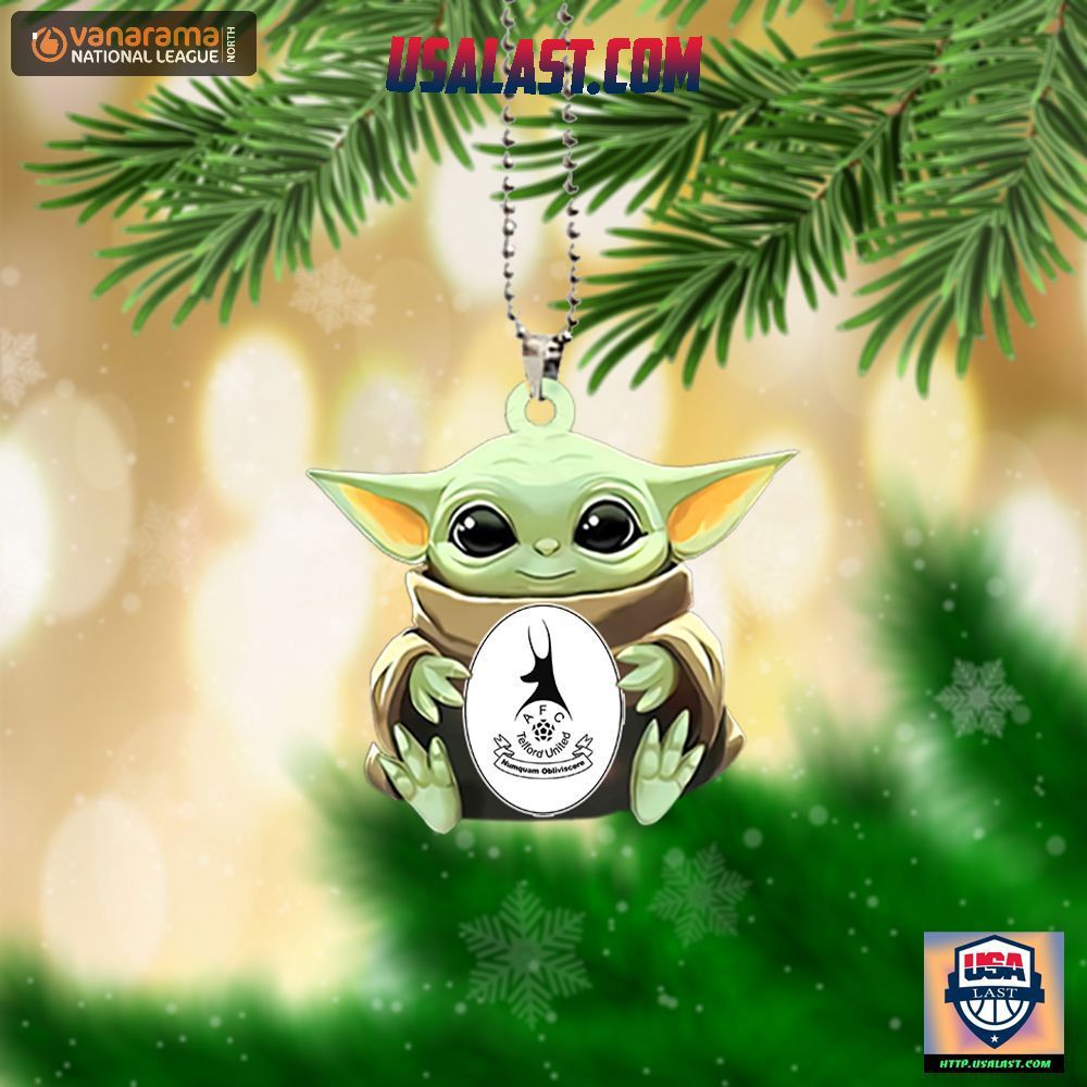 Star Wars Baby Yoda Ornament and Premium Acrylic Charm
