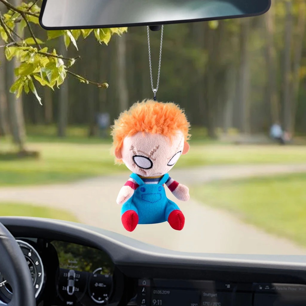 Statement Iconic Orange Doll Ornaments for Your Ride's Interior